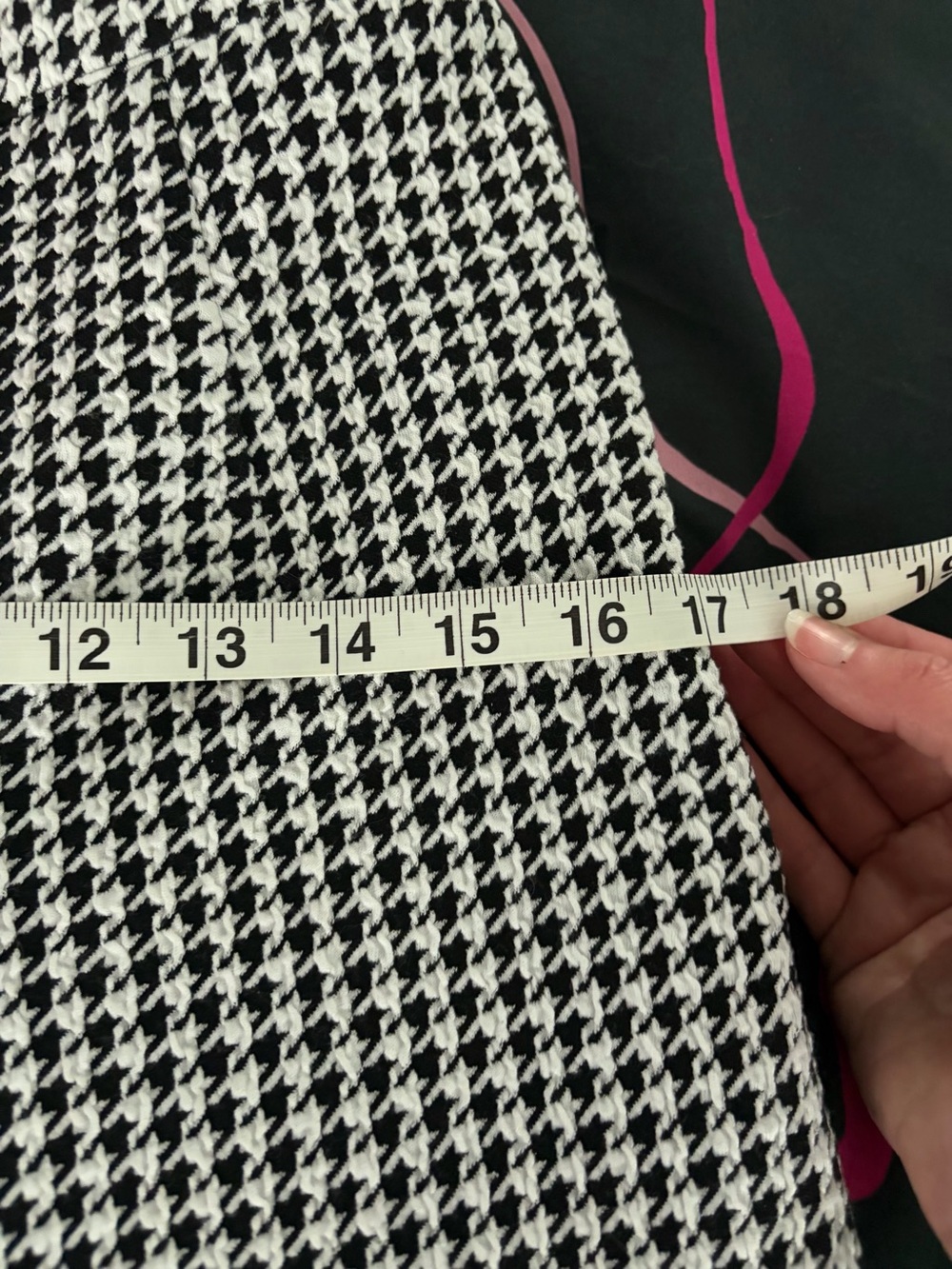 Voodoo Vixen houndstooth dogtooth pants S small UK 8 US 4 - Picture 5 of 11